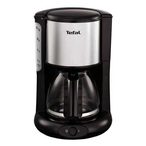 Кофеварка капельного типа Tefal Confidence CM3618 Silver/Black