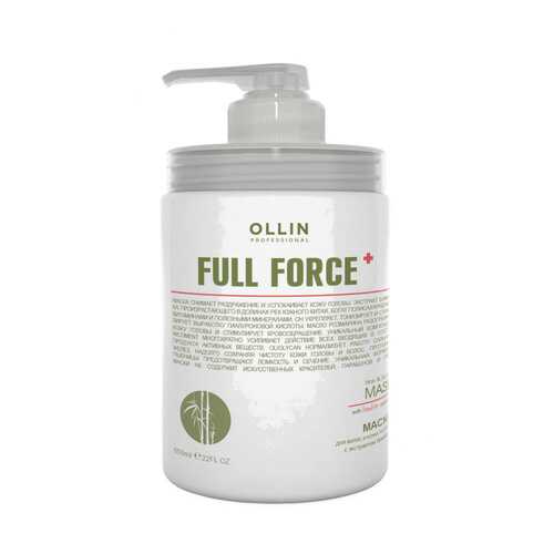Маска для волос Ollin Professional Full Force Hair & Scalp Purfying 650 мл