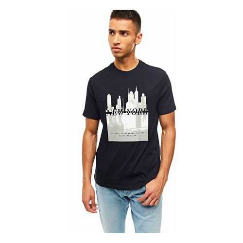 Футболка мужская Armani Exchange 3HZTLM ZJH4Z 1583 синяя L