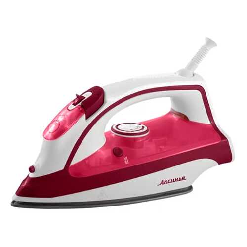 Утюг Аксинья КС-3002 White/Red