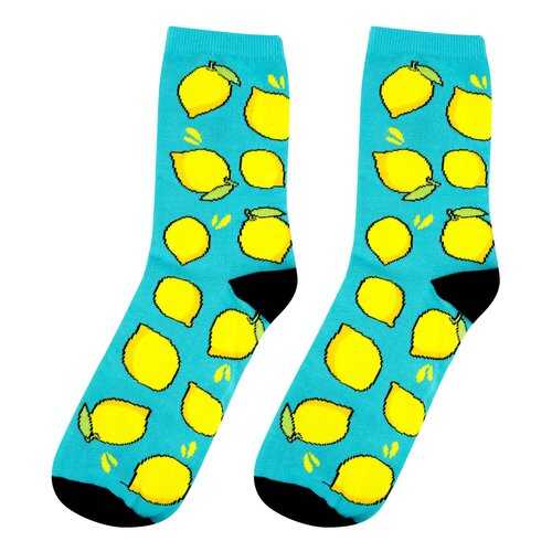 Носки женские Kawaii Factory Лимоны зеленые 36-39