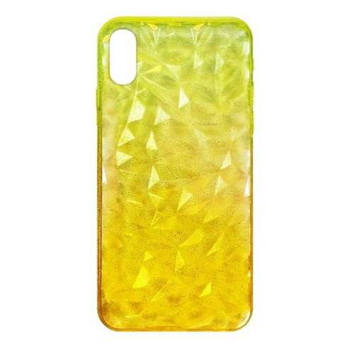 Чехол Crystal Krutoff для iPhone X/XS Yellow