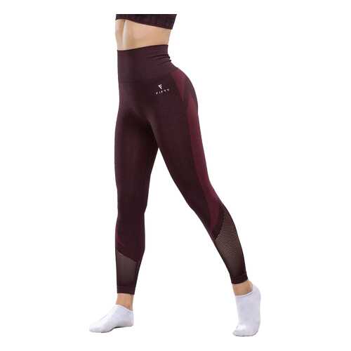 Тайтсы Fifty FA-WH-0108, бордовый, XS