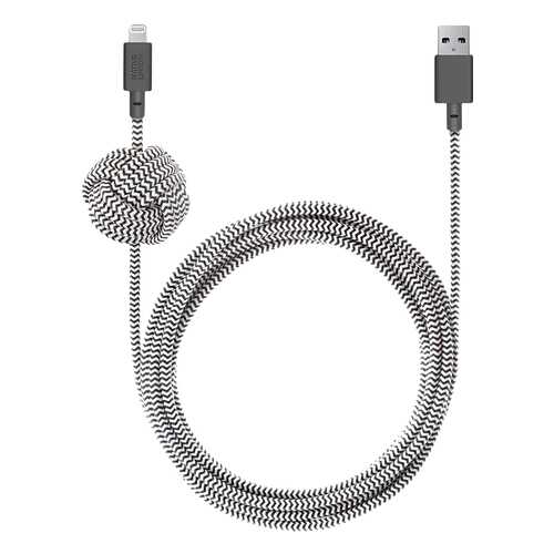 Кабель Native Union NCABLE-KV-L-ZEB Lightning 3м Black/White