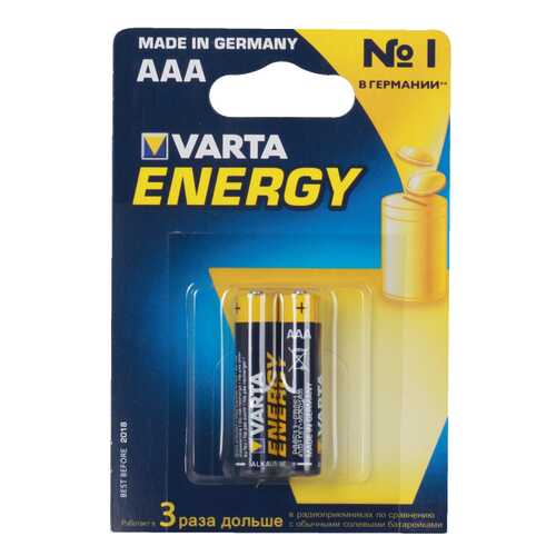 Батарейка VARTA ENERGY 4103213412 2 шт