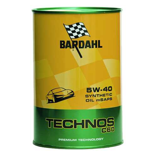 Моторное масло Bardahl XTC C60 Technos mSAPS 5W-40 1л