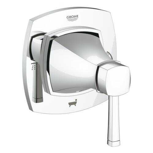 Внешняя панель для встраиваемого переключателя GROHE Grandera, хром