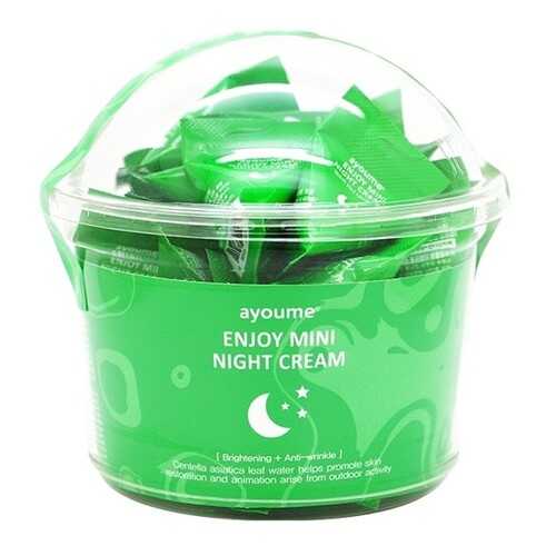 Крем для лица ночной AYOUME ENJOY MINI NIGHT CREAM 3гр*30