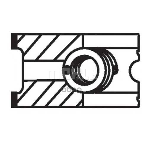 Кольца поршневые Mahle 02162N2