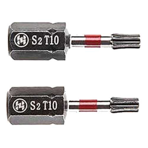 Бита Hammer Flex 203-179 TORX-10 25мм, 2шт, 362955