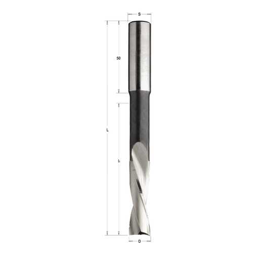 Фреза SP для долбежного станка 10x80x140 Z=2 S=16 RH CMT 161.100.31