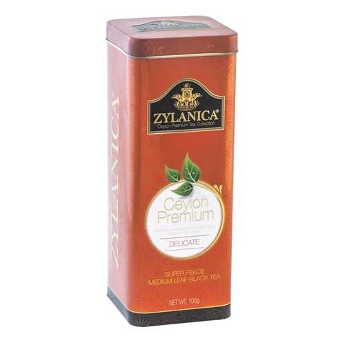 Чай черный листовой Zylanica batik design delicate super pekoe 100 г