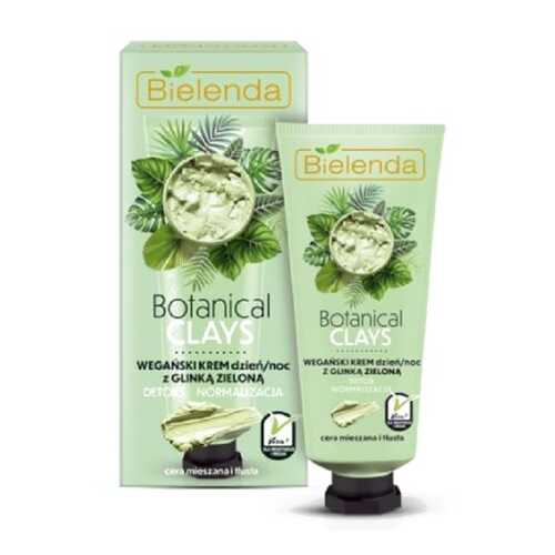 Крем для лица Botanical Clays, Bielenda, с зеленой глиной, 50 мл