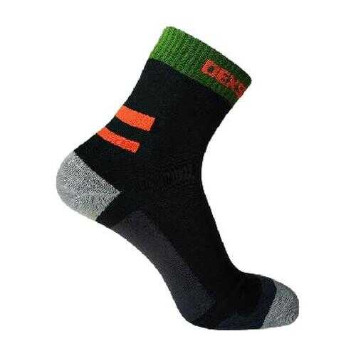 Носки DexShell Running Socks, черные/серые/зеленые/оранжевые, L