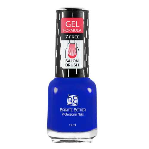 Лак с гелевым эффектом Brigitte Bottier Gel Formula тон 80 электрик, 12 мл