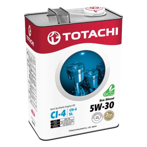 TOTACHI Eco Diesel Semi-Synthetic CI-4/CH-4/SL 5W-30 6л