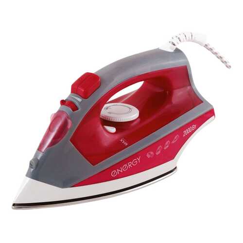 Утюг NRG 328 White/Red/Grey