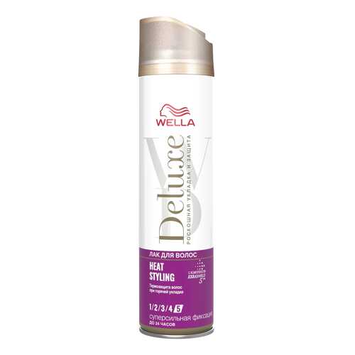 Лак для волос Wella Deluxe Heat Styling 250 мл