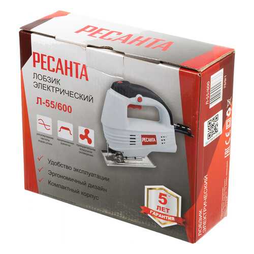 Э/лобзик Ресанта Л-55/600