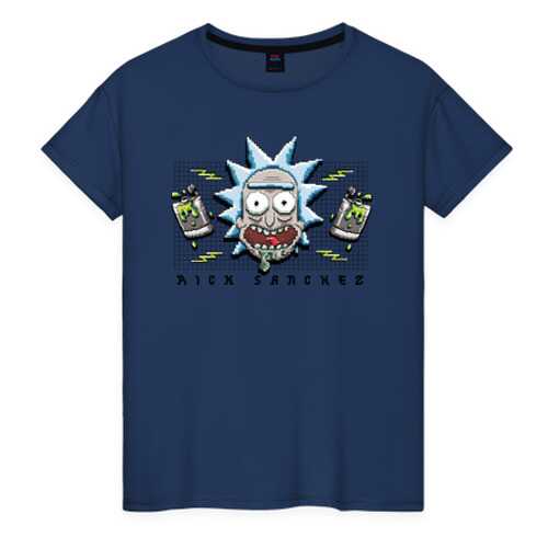 Футболка женская ВсеМайки 2560407 синяя XXXL