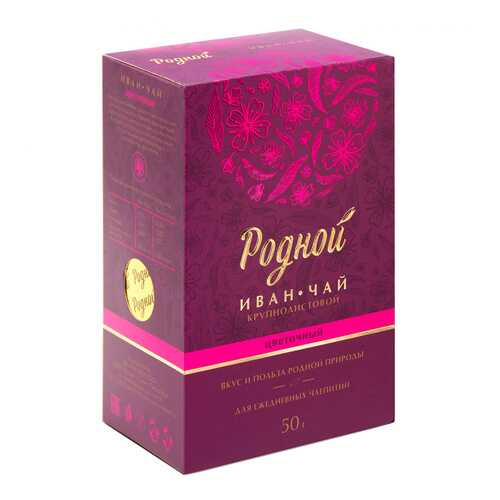 Иван-чай Родной Цветочный, крупнолистовой, 50 гр