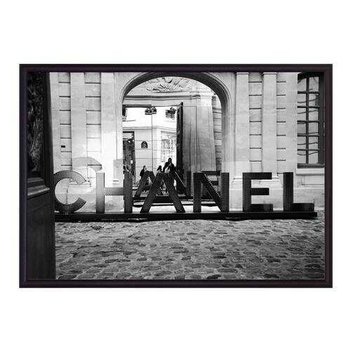 Постер в рамке Chanel 50х70 см