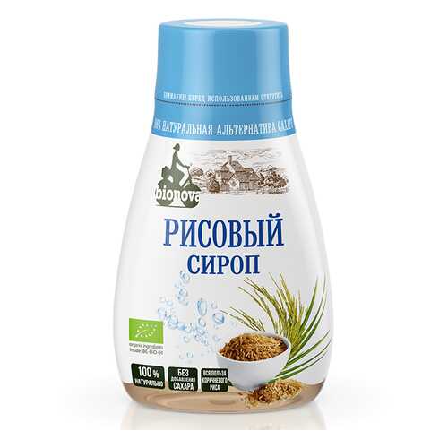 Сироп Bionova рисовый 230 г