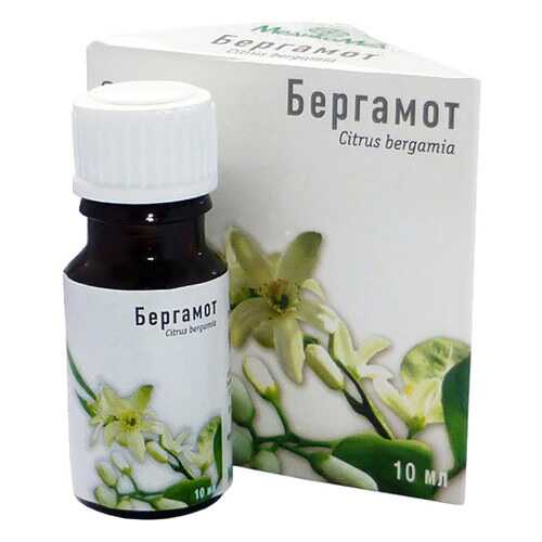 Бергамот эфирное масло 10 мл, МедикоМед