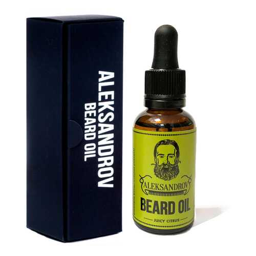 Масло для бороды ALEKSANDROV Juicy Citrus 30 мл