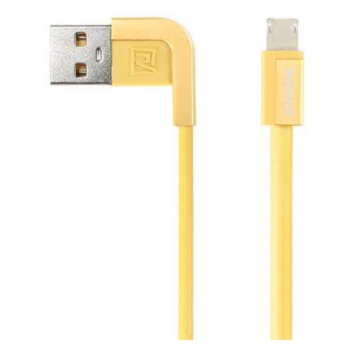 Кабель Remax Cheynn (RC-052i) для iPhone Lightning (1m) gold