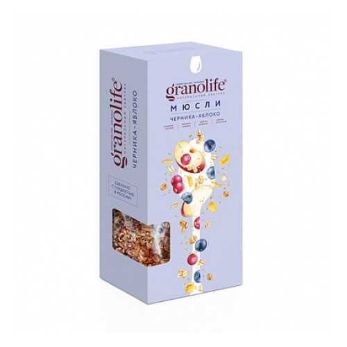 Мюсли Черника-Яблоко Granolife 400 г