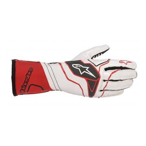 Перчатки для картинга TECH 1 KX v2 белый/красный/черный, р-р L Alpinestars 3551820_231_L