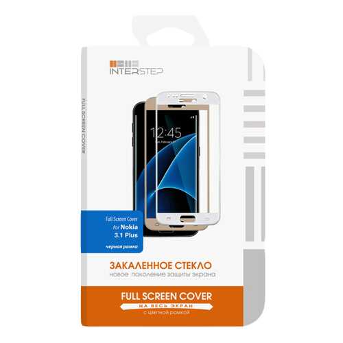 Защитное стекло InterStep для Nokia 3.1 Plus Black