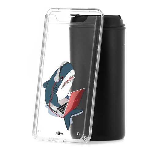 Чехол Samsung Galaxy A80 Kruche Print Акула