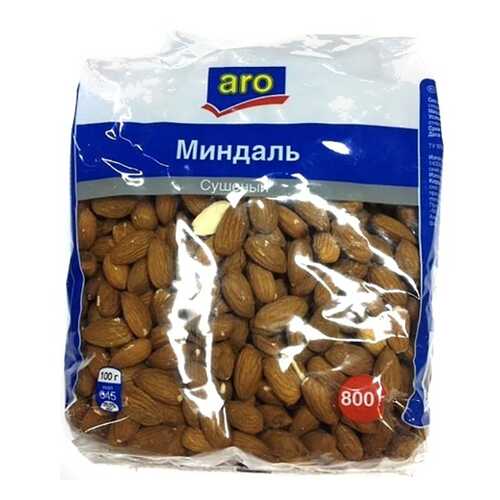 Миндаль ядра сушеные Aro 800 г