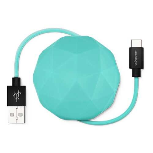 Кабель USBepower COSMO 100 см Type-C, мятный / COSMOCMT