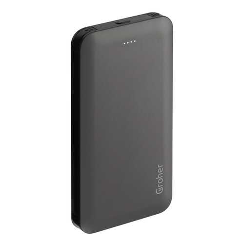 Внешний аккумулятор Groher GPB-2450 5000 мА/ч Black