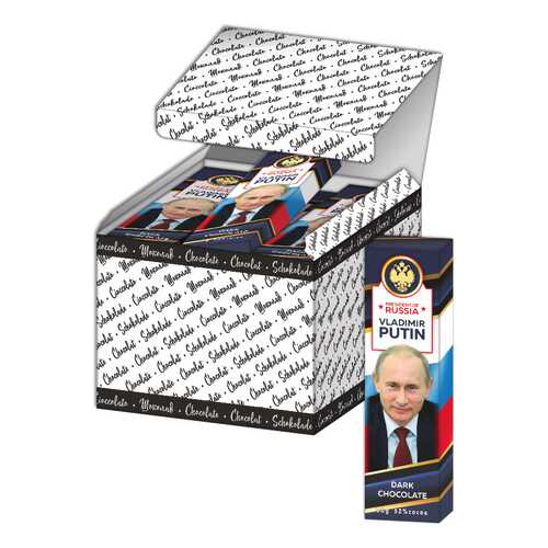 Шоколад темный Глобус-про президент батончик 30 г 21 шт