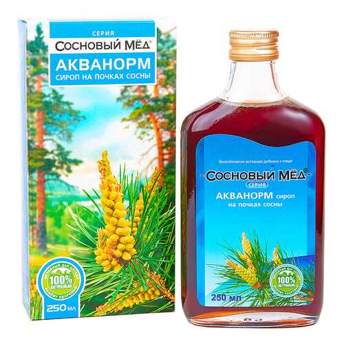 Сироп Сосновый мед Акванорм 250 мл