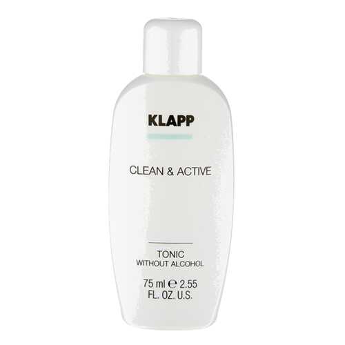 Тоник для лица Klapp Clean & Active Без спирта 75 мл