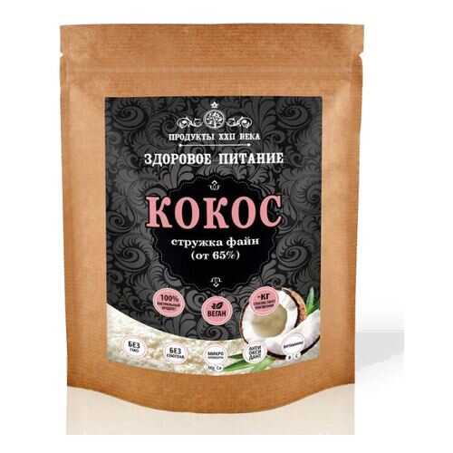 Кокосовая стружка файн Продукты XXII века от 65% 200 г