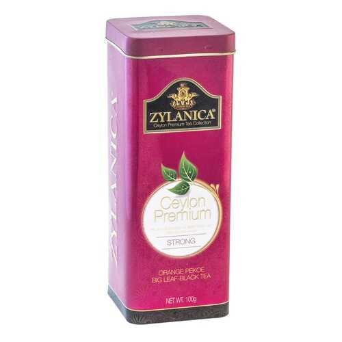 Чай черный листовой Zylanica batik design strong 100 г