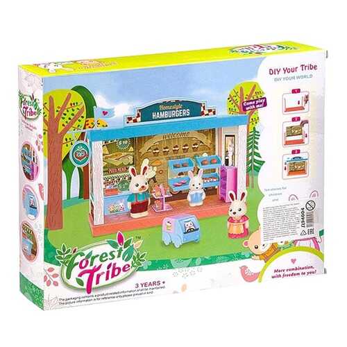 Игровой набор Закусочная Forest Ttibe с фигуркой зверюшки арт. 60231