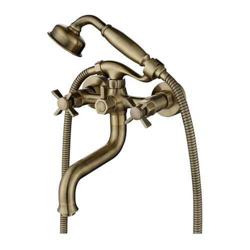 Смеситель для ванны Kaiser Cross 41022-1 Bronze