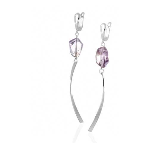 Серьги Lattrice, вставка кварц, артикул 54655561