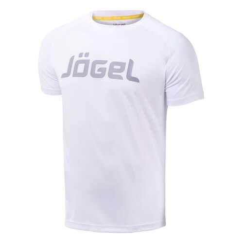 Футболка Jogel JTT-1041-018, белый/серый, S INT