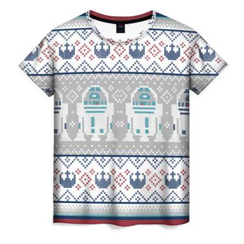 Футболка женская ВсеМайки 1874939 разноцветная XXXL
