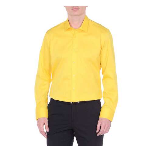 Рубашка мужская BAWER 1R00012-12 желтая S