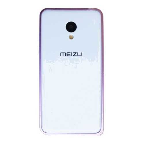 Металлический округлый бампер на пряжке для Meizu M3 / M3 mini / M3s (Розовый)