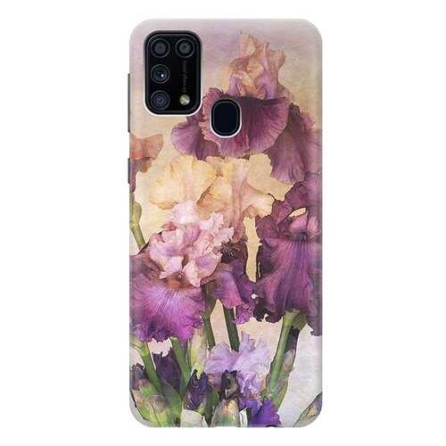 Чехол RE:PA для Samsung Galaxy M31 с принтом Фиолетовые цветы